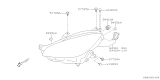 Diagram for 2025 Subaru BRZ Headlight - 84913CC430