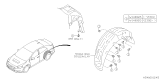 Diagram for 2025 Subaru WRX Wheelhouse - 59122VC030
