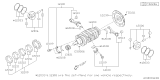 Diagram for 2022 Subaru Outback Rod Bearing - 12108AB571