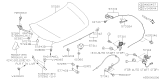 Diagram for Subaru Hood Release Cable - 57330FL022