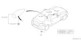 Diagram for 2022 Subaru BRZ Antenna Cable - 86325CC930