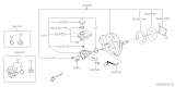 Diagram for 2025 Subaru Ascent Brake Master Cylinder - 26449XC00B