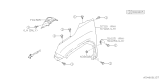 Diagram for 2025 Subaru Forester Fender - 57120SL0009P