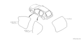 Diagram for 2025 Subaru Crosstrek Door Seal - 63572FN10A