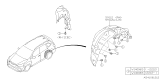 Diagram for 2023 Subaru Forester Wheelhouse - 59122SJ011