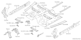 Diagram for Subaru WRX Floor Pan - 52119VC0209P