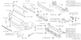 Diagram for 2025 Subaru Crosstrek Bumper - 57704FN21A