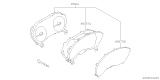 Diagram for 2023 Subaru Crosstrek Instrument Cluster - 85012FL810