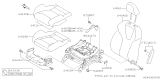 Diagram for 2024 Subaru WRX Seat Cushion - 64120VC720
