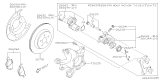 Diagram for Subaru Brake Pad Set - 26696AL020