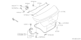 Diagram for 2025 Subaru WRX Rear Door Striker - 57531VC000