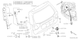 Diagram for Subaru Door Lock Actuator - 63032SJ101