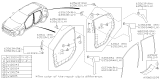 Diagram for 2025 Subaru Crosstrek Window Run - 63527FN01A