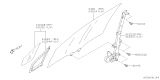 Diagram for 2025 Subaru Legacy Window Regulator - 61041AN01B