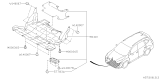 Diagram for Subaru Forester Underbody Splash Shield - 56410SJ030