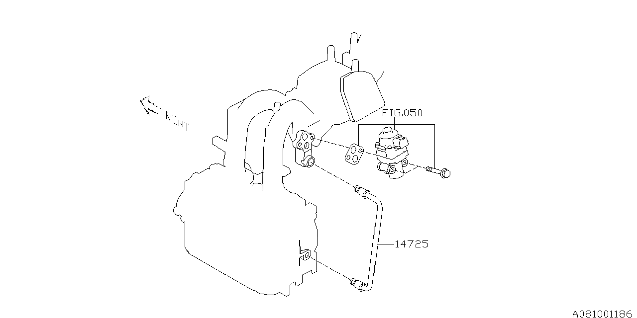 2009 Subaru Forester Emission Control EGR Subaru Parts Deal