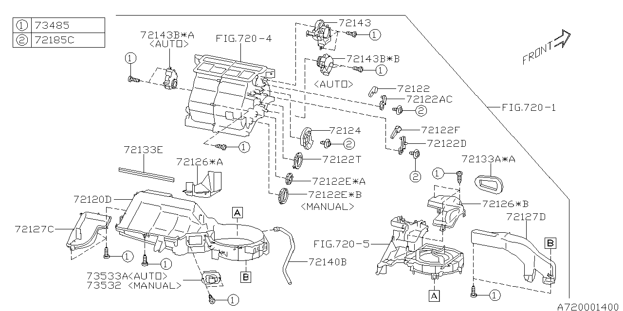 73532AJ010 Genuine Subaru RESISTOR