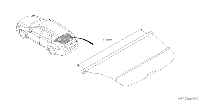 2016 Subaru Outback Tonneau Cover Subaru Parts Deal