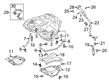 Diagram for 2003 Subaru Baja Bed Mounting Hardware - 010108167
