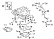 Diagram for Subaru Tribeca Bed Mounting Hardware - 010108167