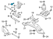 Diagram for Subaru Legacy Bed Mounting Hardware - 010110307