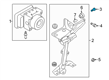 Diagram for 2014 Subaru Tribeca Bed Mounting Hardware - 010106300