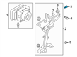 Diagram for Subaru Impreza WRX Bed Mounting Hardware - 010106300