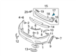 Diagram for Subaru Outback Bed Mounting Hardware - 010108207