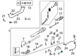 Diagram for Subaru Impreza Bed Mounting Hardware - 010110200