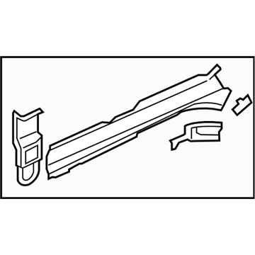 Subaru 51615SC0009P Closing Plate Ff CPRH