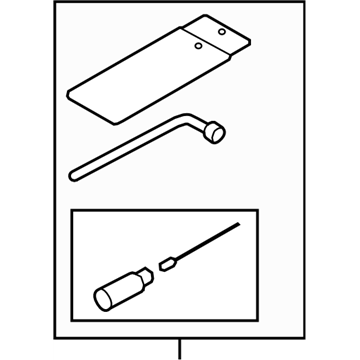 Subaru 97010FG000 Tool Kit