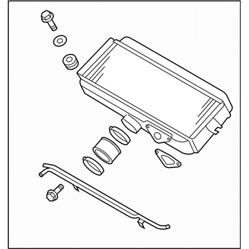 Subaru 21820AA470 Inter Cooler Assembly