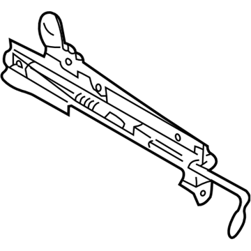 Subaru 64160FE020 Slide Rail Assembly Inner RH