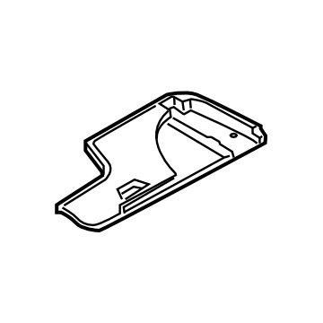 Subaru 95086AG02C SPACER Rear Floor Side RH