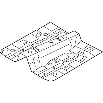 Subaru 52120AJ00A9P Floor Pan Front SIA