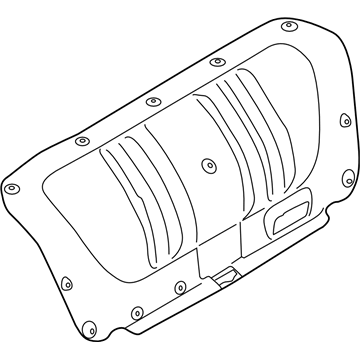 Subaru 94511AJ15B Trim Panel Assembly TRKLID