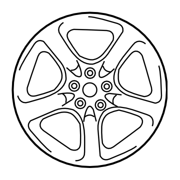 2007 Subaru Legacy Spare Wheel - 28111AG04A