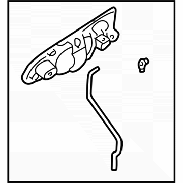 Subaru Impreza STI Door Handle - 61021FE030RO