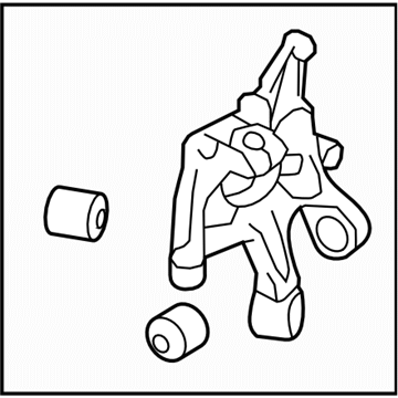 Subaru 28411FJ070 Housing Assembly Rear LH