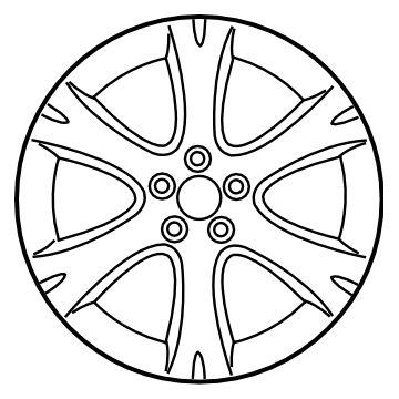 2011 Subaru Impreza WRX Spare Wheel - 28111AG272