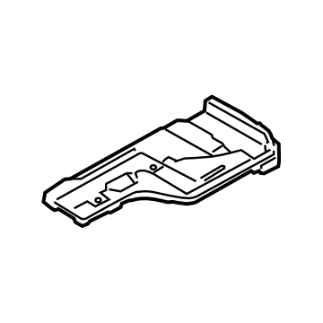 Subaru 95086AJ03A SPACER Rear Floor Side LH