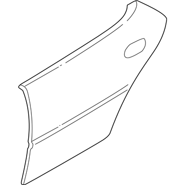 Subaru 61400FA100 Door Panel Assembly Rear RH