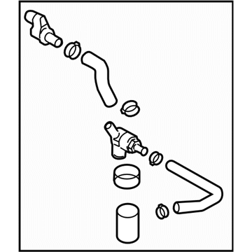 Subaru 11815AB711 Pcv Hose Assembly