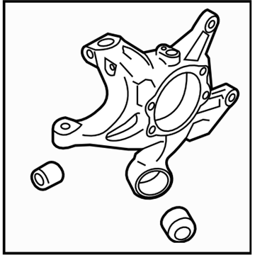 Subaru 28411CA010 Housing Assembly Rear LH