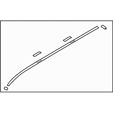 Subaru 91046SC000 MOULDING Roof RH