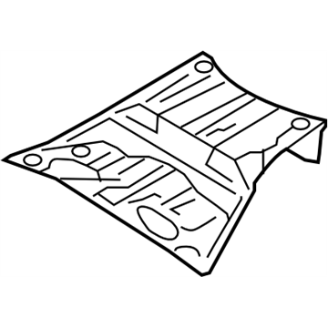 Subaru Legacy Floor Pan - 52122AJ02C9P