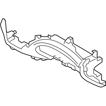 Subaru 66055FG030LL Panel Complete Instrument Lower U5U6