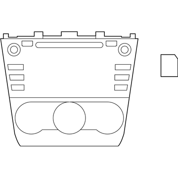 Subaru 86271FJ630 NAVI Assembly