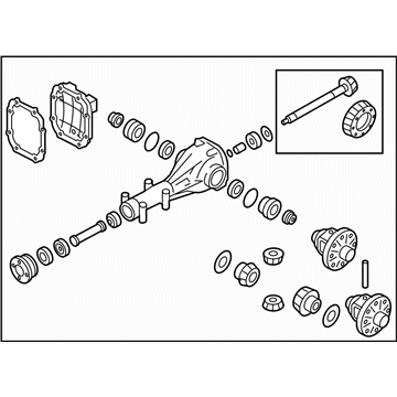 Subaru Differential - 27011AA890