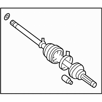 Subaru 28491AE02C Bj Shaft Unit Kit LH